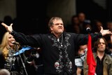 Meat Loaf warms up MCG crowd