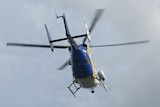 A CareFlight helicopter