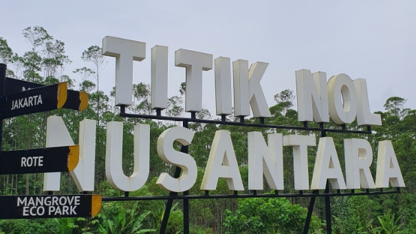 Nusantara, new Indonesian Capital under construction 