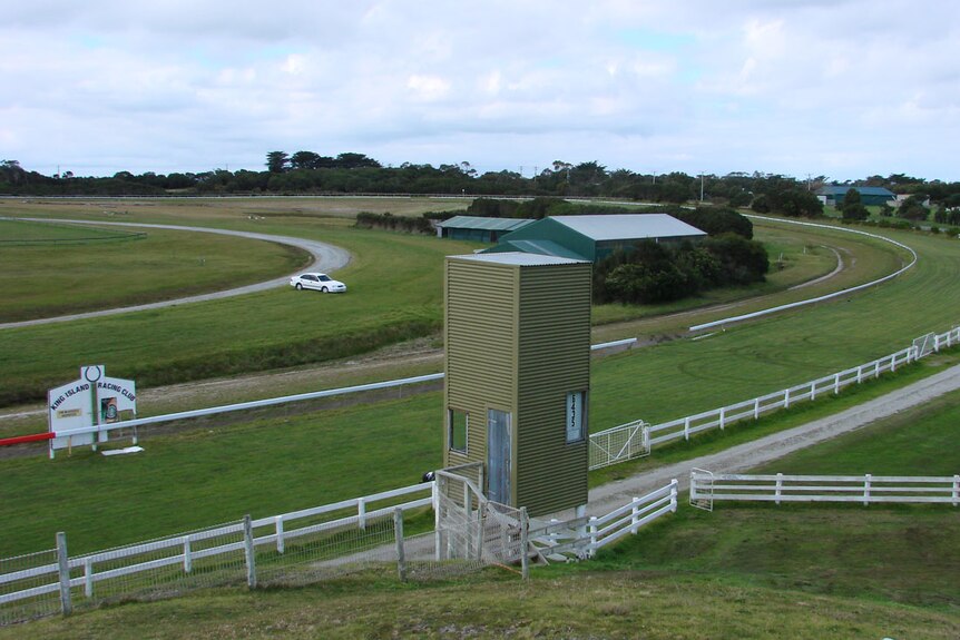 King Island's race track is ready for the summer's seven race-day carnival