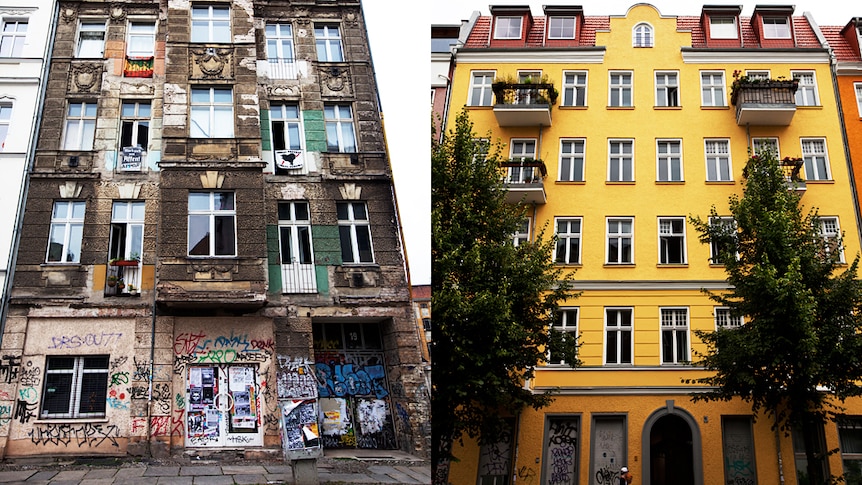 Before and after gentrification in Berlin