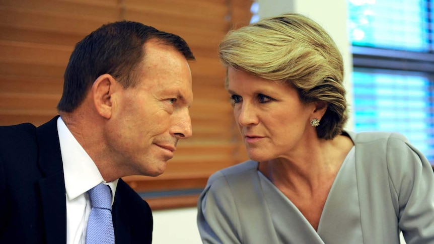 Tony Abbott and Julie Bishop