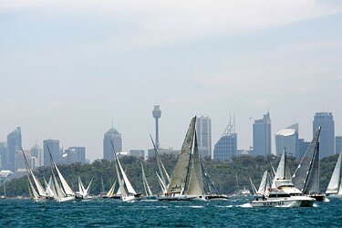 Sydney to Hobart race start