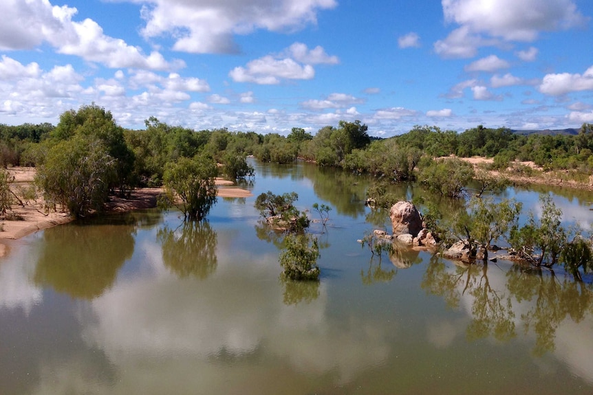 The Einasleigh River in Queensland's Gulf Country.