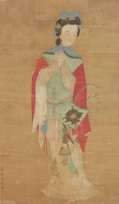 An 18th century painting of the Chinese heroine Mulan