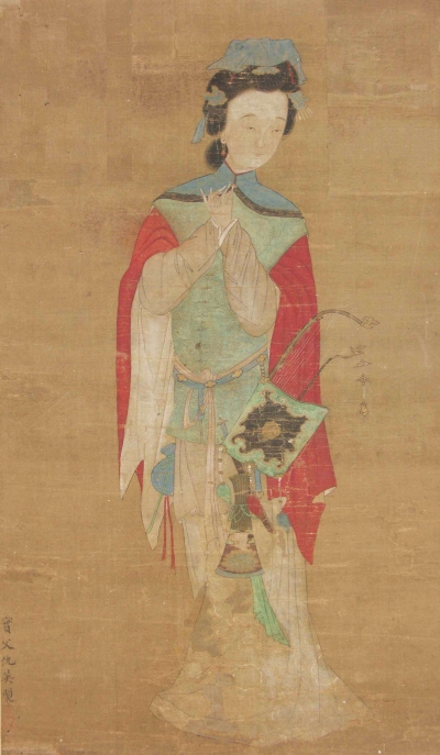 An 18th century painting of the Chinese heroine Mulan