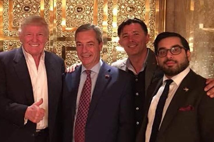 Raheem Kassam and Donald Trump