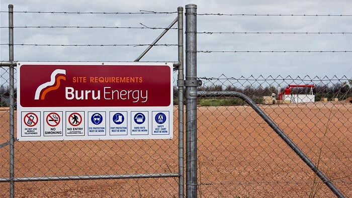 Buru Energy sign