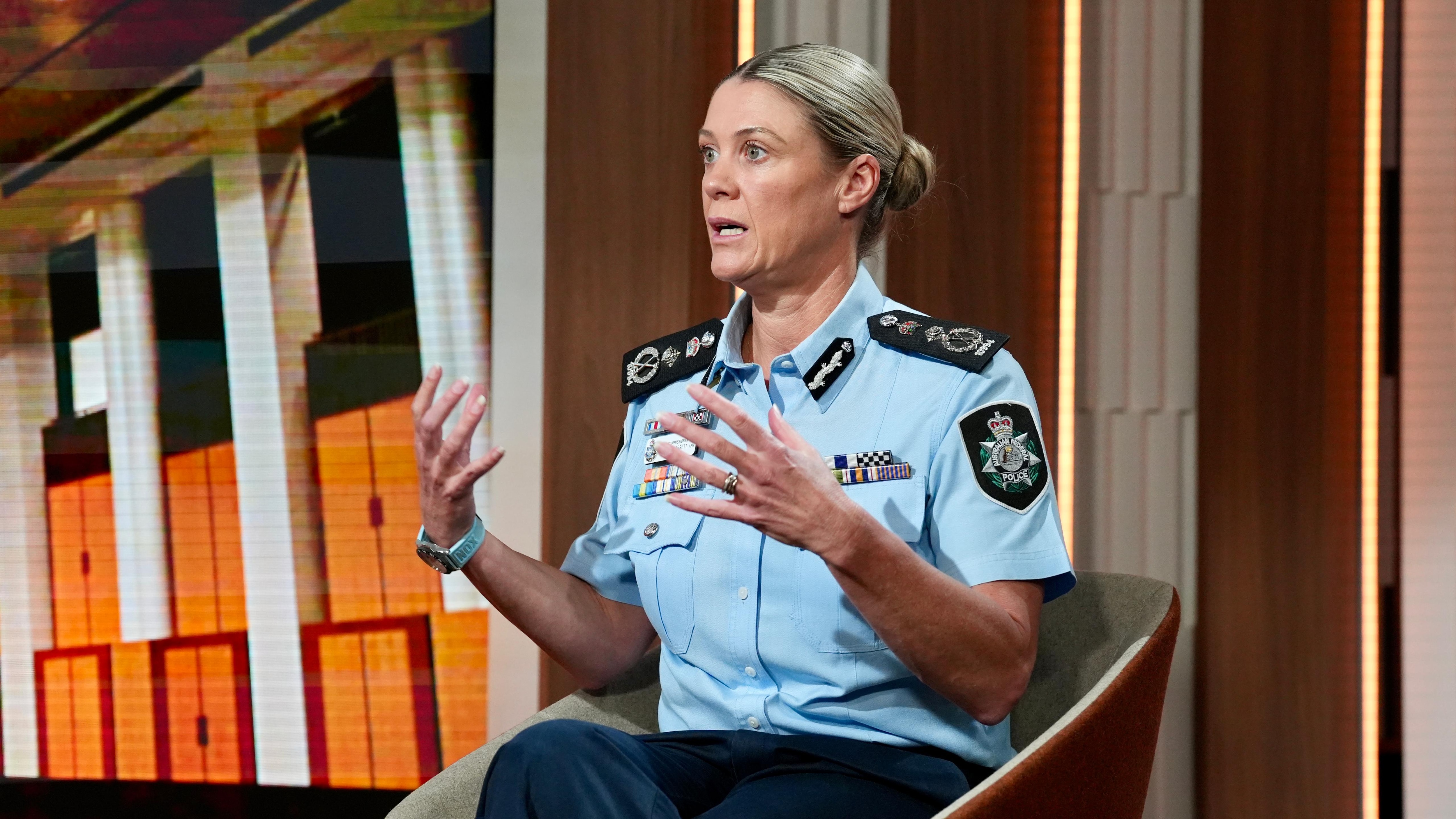Federal police chief links threats against MPs directly to political debate