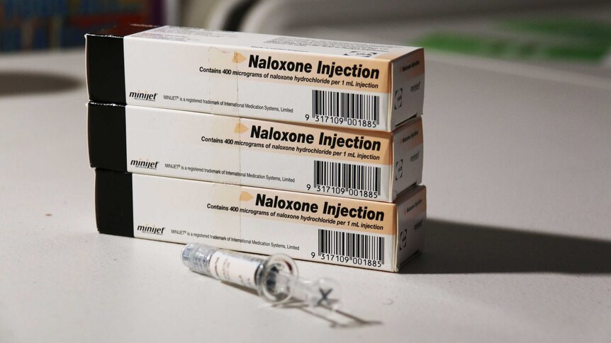 The drug Naloxone