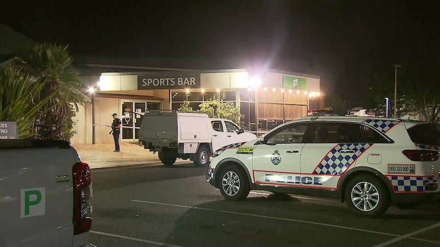 The Sundowner Hotel in Caboolture, where a 49-year-old man died after a one-punch hit.