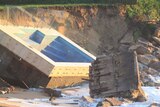 Pool falls into ocean after storm event at Collaroy June 6, 2016