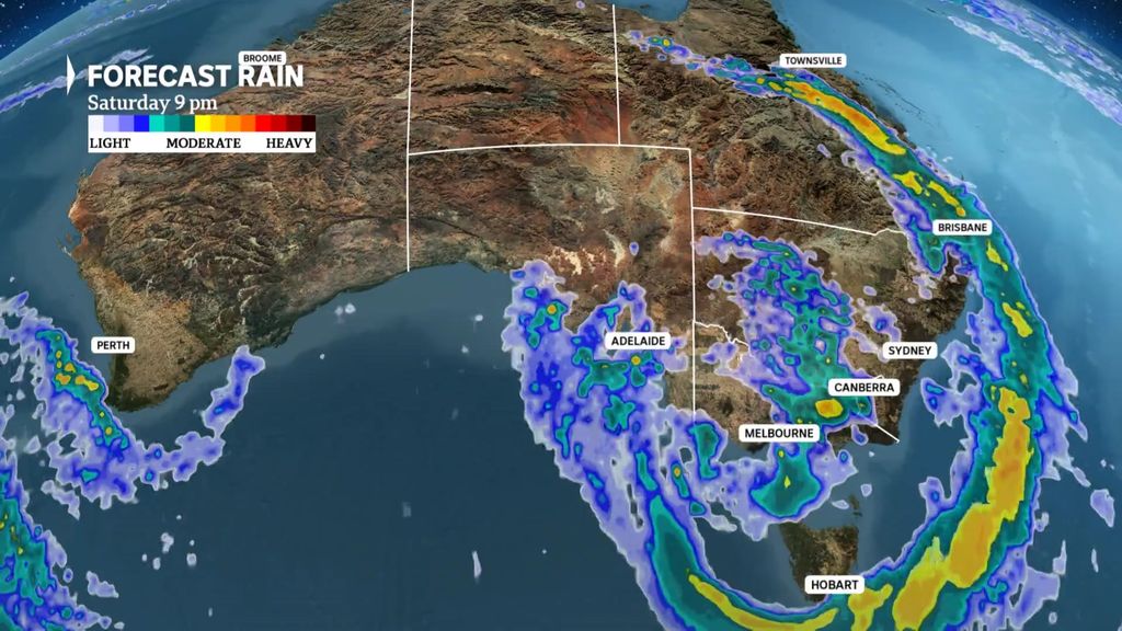 Rain forecast - ABC News