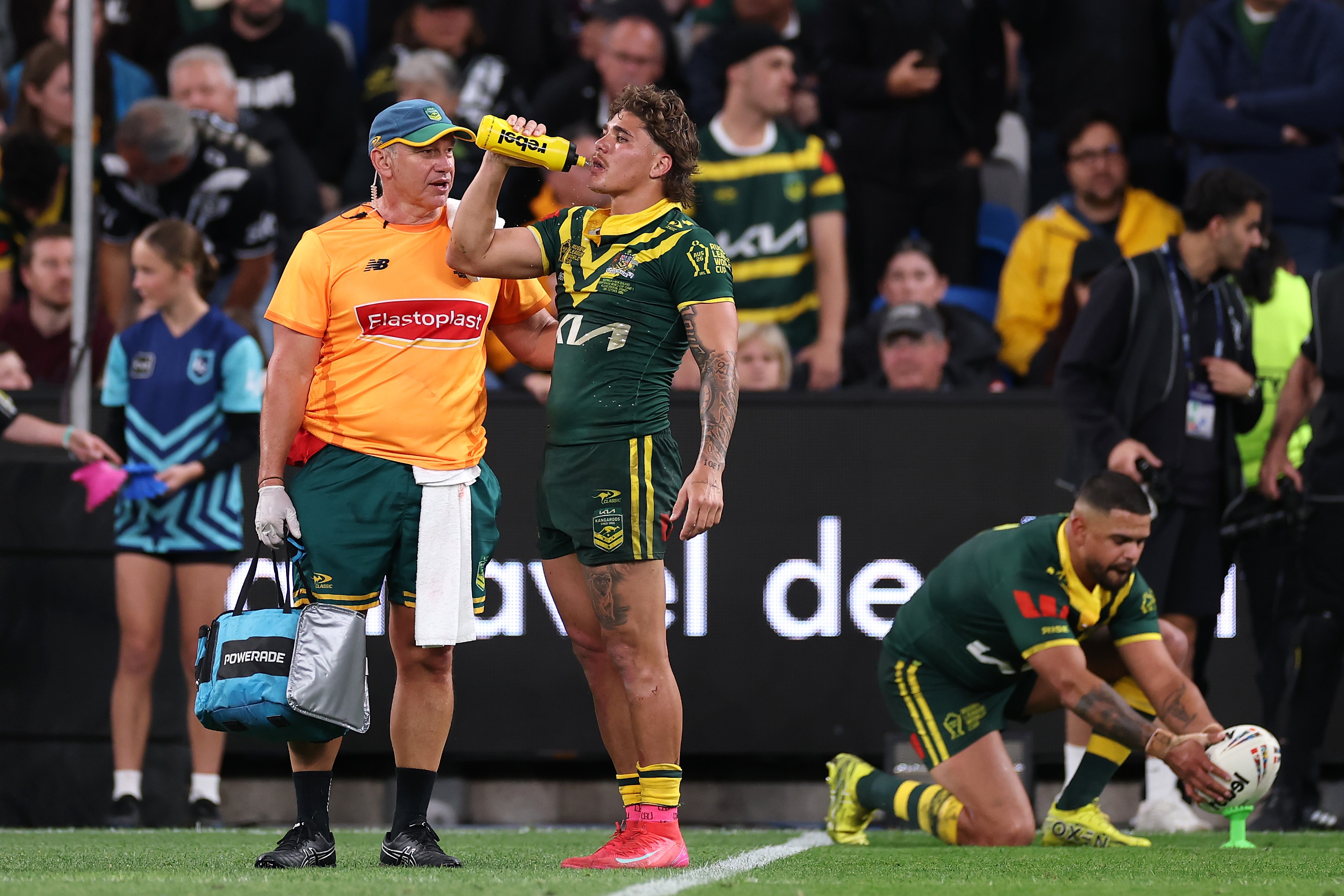 Quick hits: Walsh vomits after try, Ponga shines then suffers in epic duel