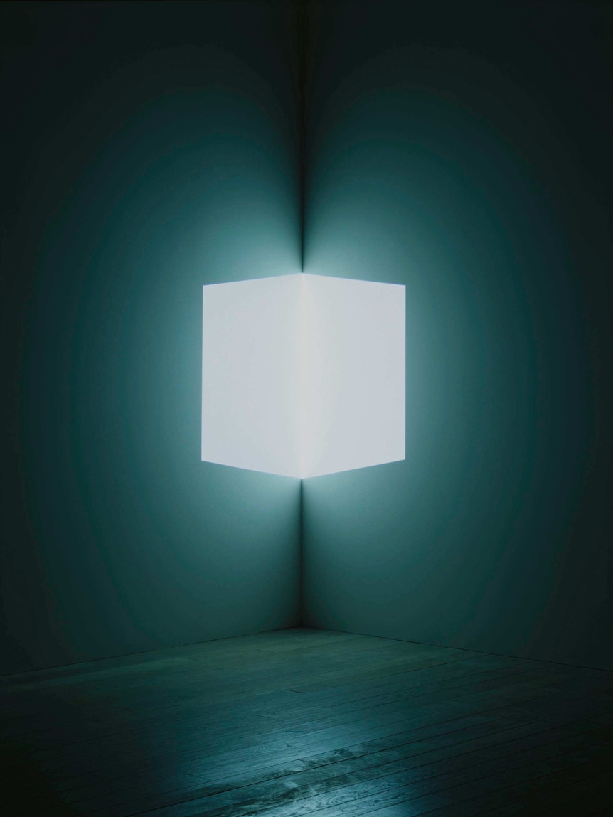 Afrum (white) 1966 by James Turrell. Los Angeles County Museum of Art © James Turrell.