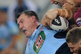 Paul Gallen is tackled