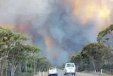 Bushfire near Esperance in Western Australia