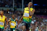 Jamaica's Usain Bolt wins the men's 200m final at the London 2012 Olympic Games.