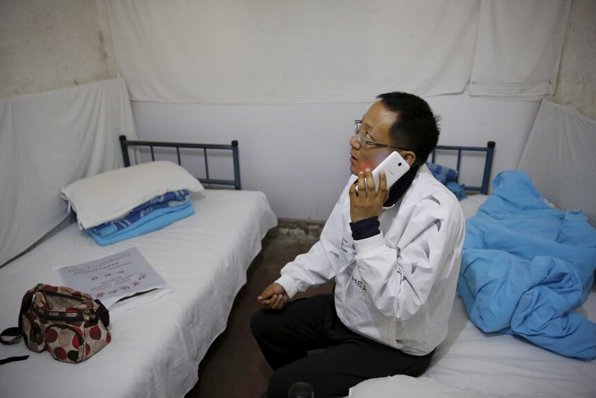Cancer patient Cao Dongxian waited months for cancer treatment in China.