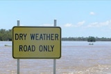 Condamine is about to face another flood peak. This photo was taken downriver at Warkon station at t