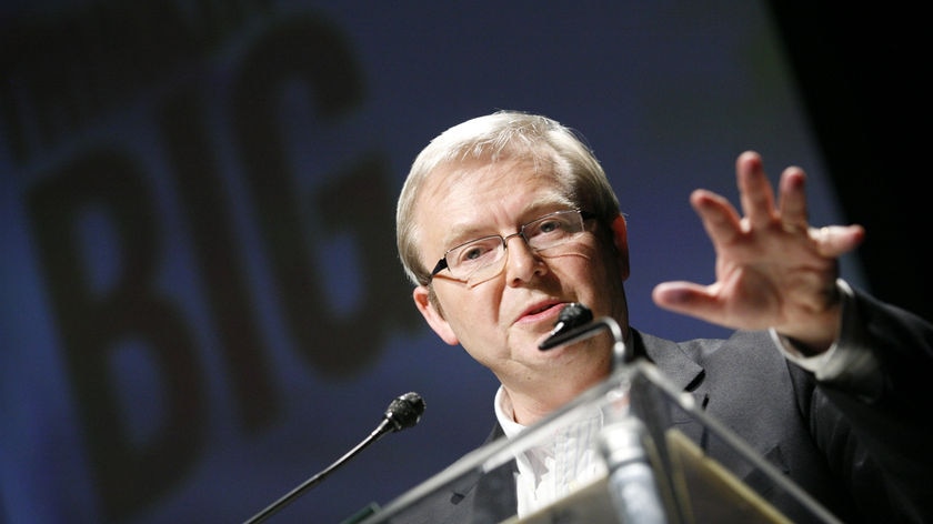 Kevin Rudd: 'Just the beginning'.