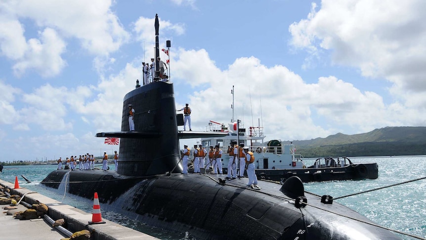 A Soryu Class submarine