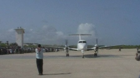 Somalian Islamists re-opened the airport in July, after it was closed for 11 years due to civil war. [File photo]