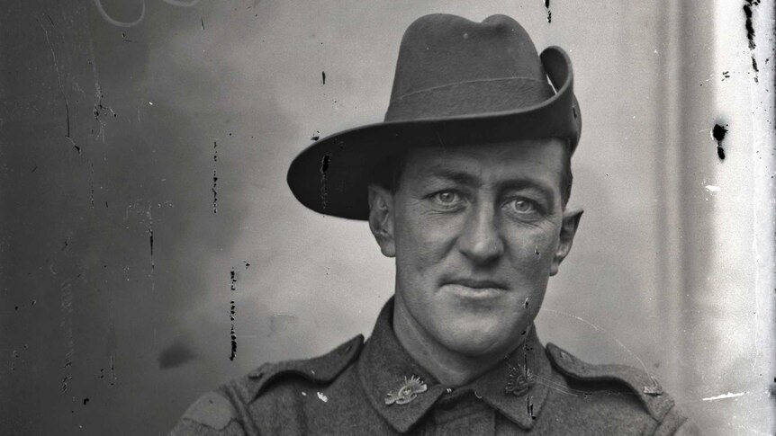 Edward 'Tiny' John Falloon, 2nd Field Company Engineers, 1917.