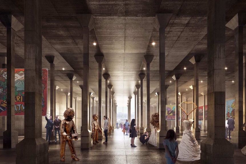 Art Gallery of NSW 'Sydney Modern' extension given green light in NSW