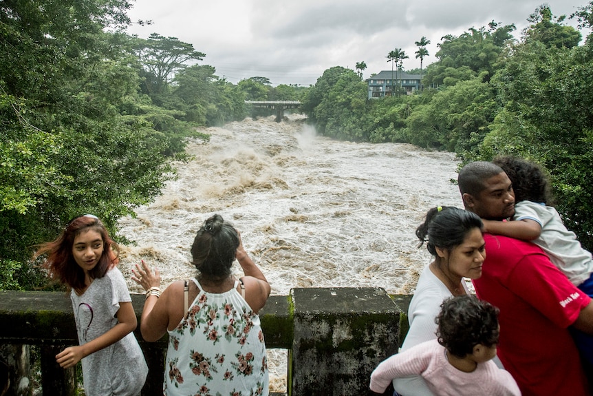 Some parts of Hawaii had more than a metre of rainfall as Hurricane Lane approached the islands.