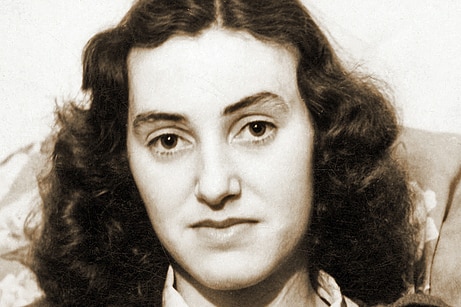 June Light as a young woman