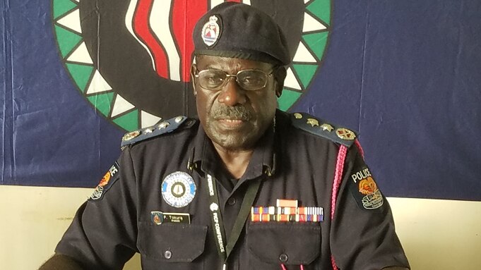 Chief of Bougainville Police Service, Deputy Compol Francis Tokura