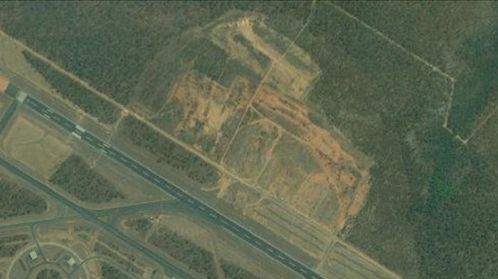 Scherger Air Force base, west of Weipa where about 300 asylum seekers will be detained.
