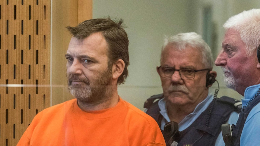 Philip Arps appears in court to be sentenced for sharing a video of the Christchurch massacre.