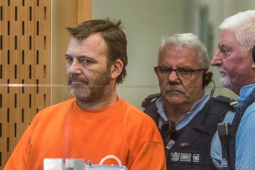 Philip Arps appears in court to be sentenced for sharing a video of the Christchurch massacre.