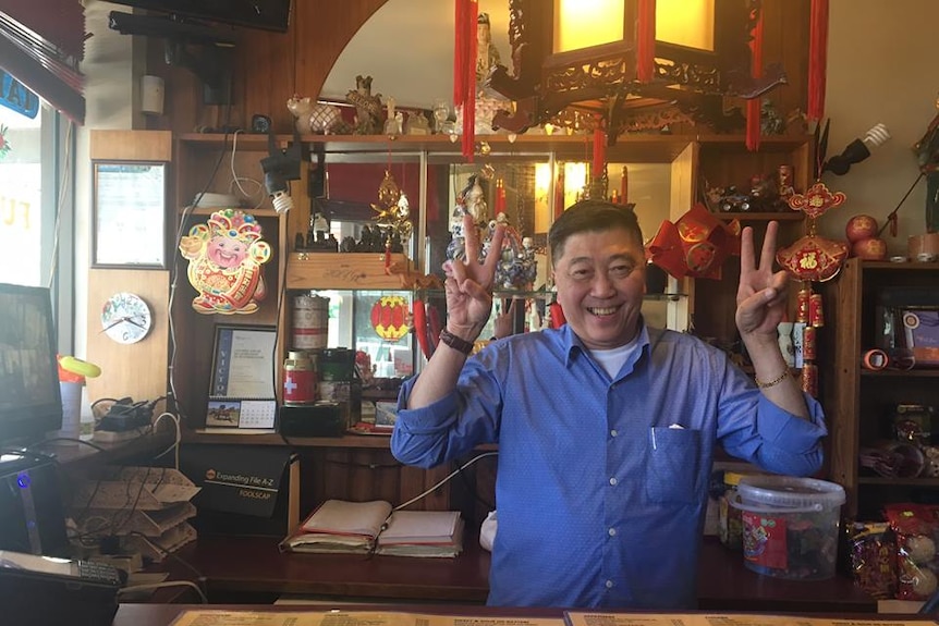 Restauranteur William Wong has lived in Drouin for the past 25 years.