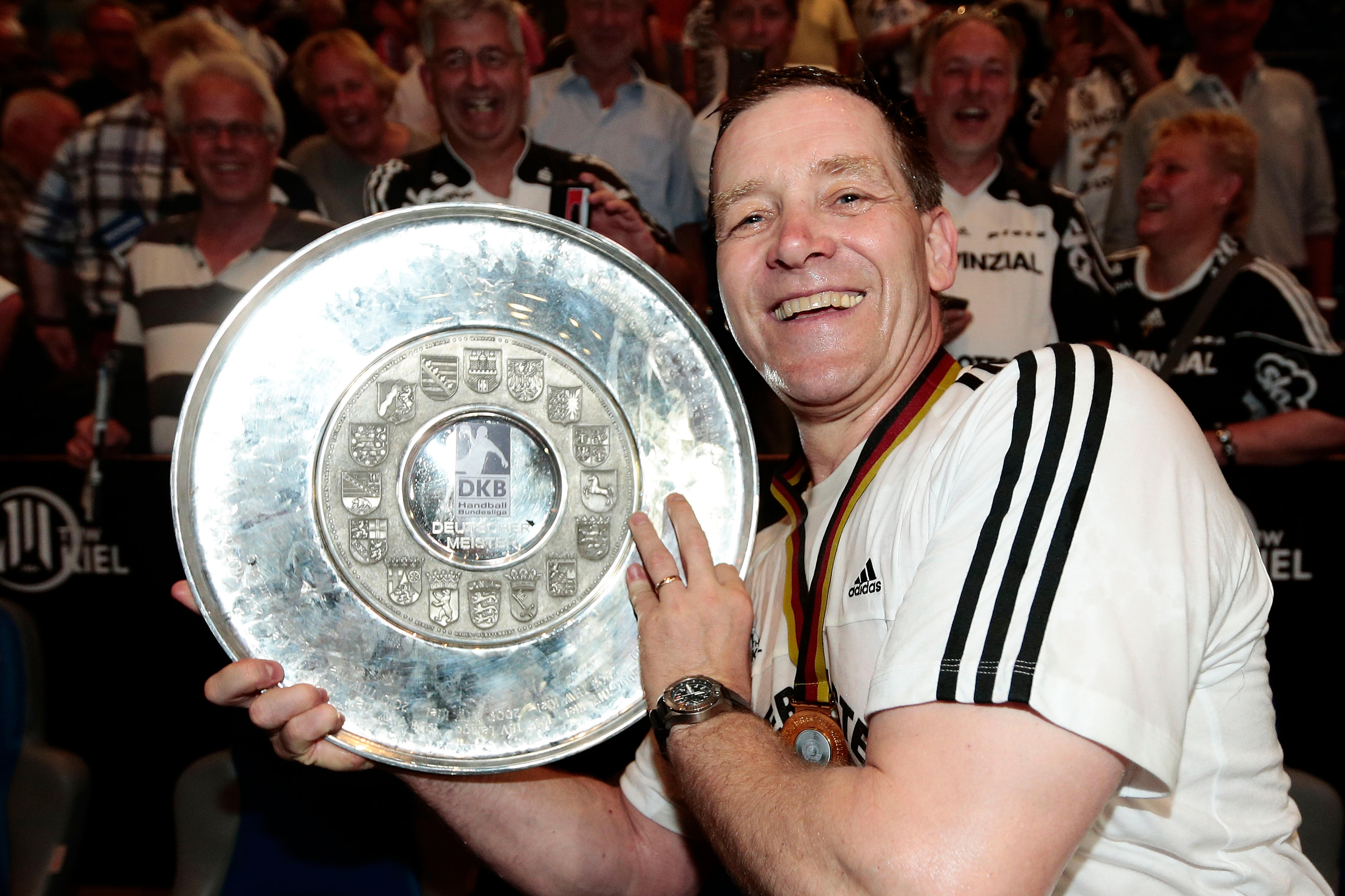 German handball team finds trophy in its basement months after reporting it stolen