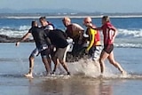 Man pulled from surf at Mooloolaba