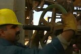 Oil worker in Saudi Arabia