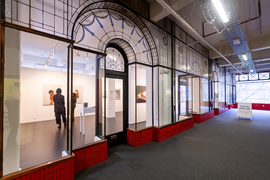 Flinders Lane Gallery inside the Nicholas Building in Melbourne.