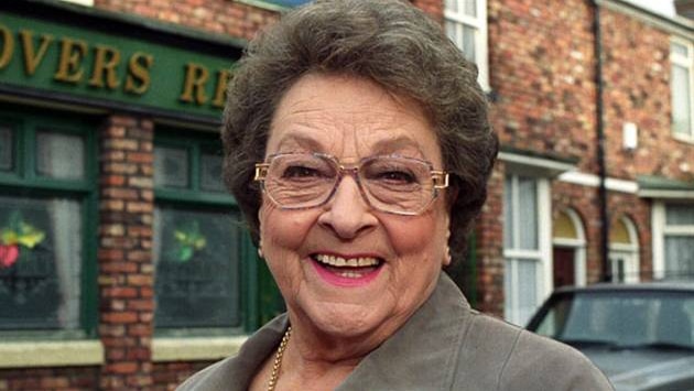 A photo of Coronation Street actress Betty Driver, who died aged 90 on October 15, 2011.