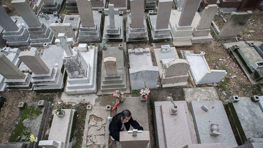 Cemetery in Hong Kong