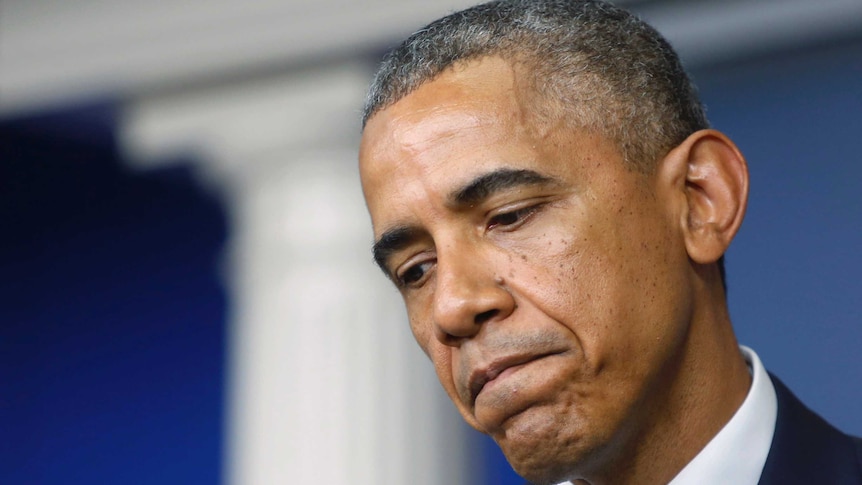 Barack Obama at press conference about downed Ukraine jet