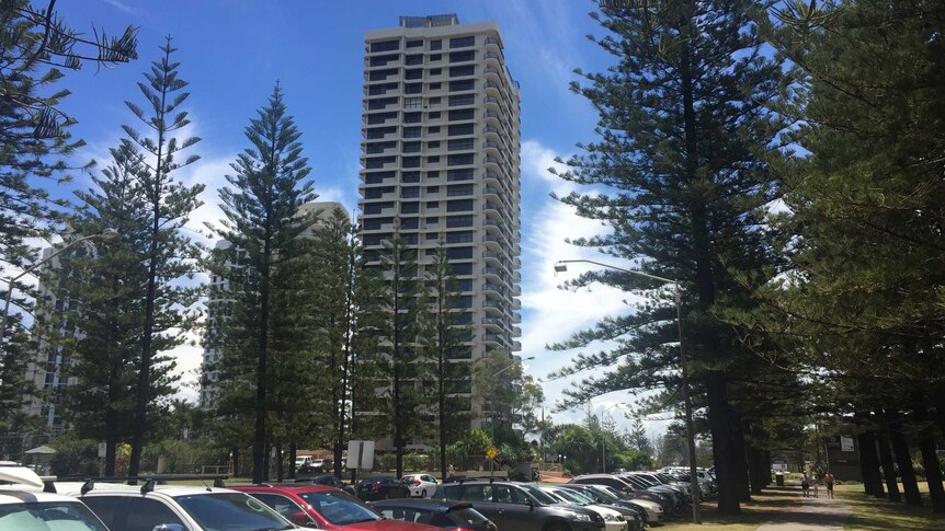 An apartment building on Main Beach, Gold Coast