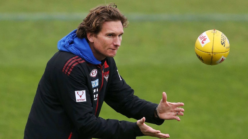 Essendon coach James Hird