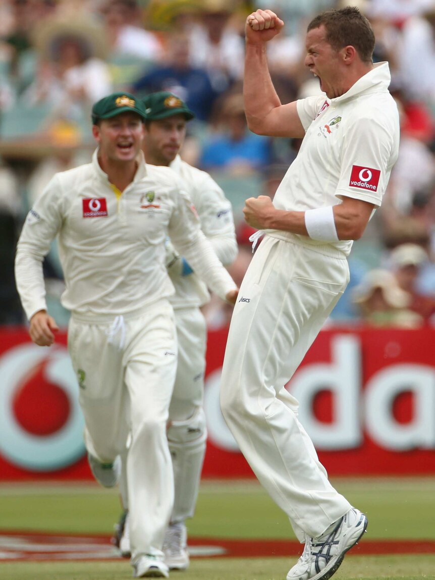Positive vibe ... Peter Siddle