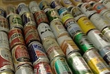 Empties: Organisers say some club members have 60,000 cans in their collections.