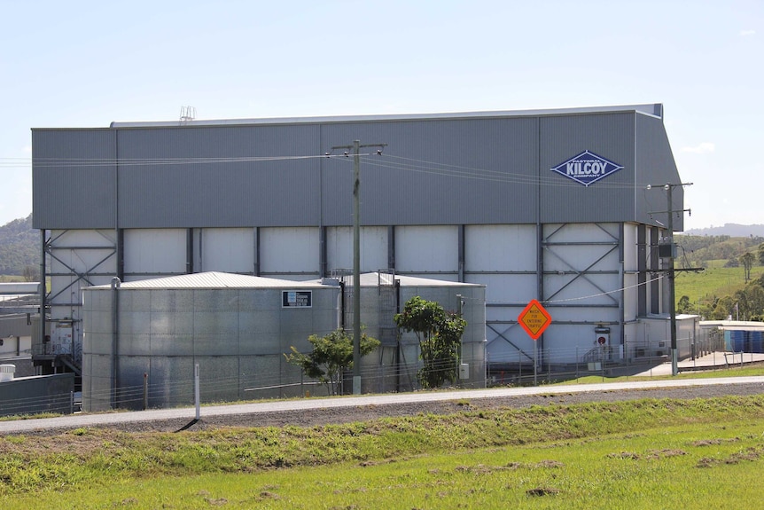 An image of a meatworks taken from the street