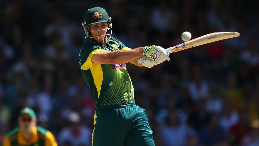 Mitchell Marsh cuts in the second ODI against South Africa