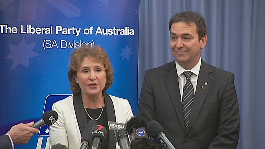 Isobel Redmond said she was happy to work with Steven Marshall as her deputy